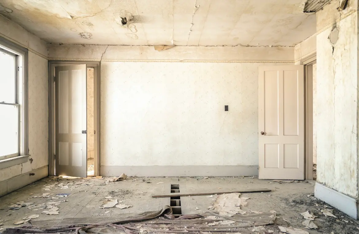 Waste disposal crew managing a cleanout project in Newcastle